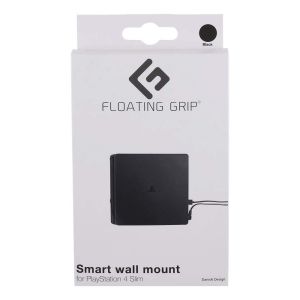 Floating Grip Wall Mount for PlayStation 4 Slim [Black]