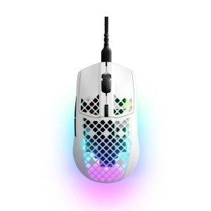 SteelSeries Aerox 3 Ultra Light Wired Optical Gaming Mouse 2022 Edition [Snow] 62603