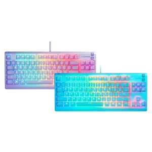 SteelSeries Apex 3 TKL RGB Water & Dust Resistant Whisper Quiet Switch Wired Membrane Gaming Keyboard