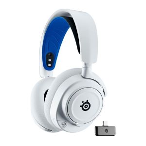 SteelSeries Arctis Nova 7P Wireless Gaming Headset for PS5 | PS4 - White