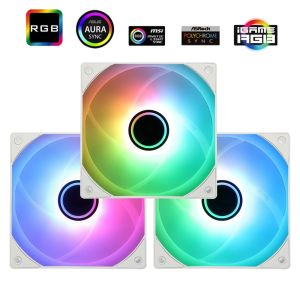Thermalright TL-C12W-S V3 X3 120mm ARGB CPU Cooler Fan White - 3 Packs