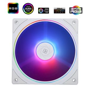 Thermalright TL-S12-S Silent 120mm PWM Hybrid ARGB Effect CPU Cooler - White