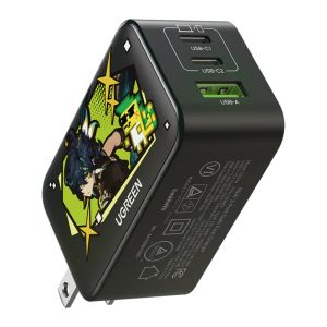 Ugreen Nexode 3-Port 65W Gan Fast Charger Genshin Impact Edition