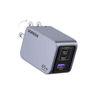 Ugreen Nexode Pro 65W 3Port GaN Fast Charger (X755/25870) [Black]