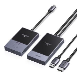 Ugreen 5G 30 Meter Wireless Extender HDMI 1080p 60Hz Transmitter and Receiver (CM737/35031A)