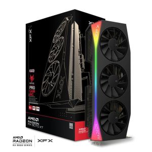 XFX Mercury AMD Radeon RX 9070 XT OC Gaming Edition with RGB 16GB GDDR6 Graphics Card (RX-97TRGBBB9)