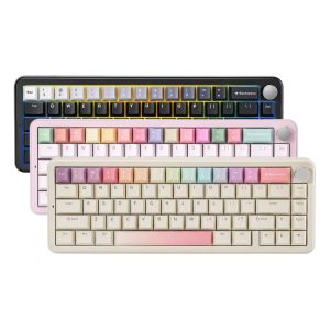YUNZII B68 Tri-Mode Wireless Hot Swappable RGB Mechanical Keyboard