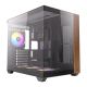 Antec CX800 Wood ARGB Dual Chamber Mid-Tower Gaming PC Case - Black 