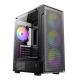 Antec VX300M ARGB Mini-Tower Gaming PC Case - Black