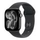Apple Watch Series 11 Smartwatch GPS 42mm with Jet Black Aluminum Case and Black Sport Band - S/M