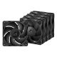 Arctic P12 Pro PST 5 Pack 120 mm PWM Fan with Cable Splitter
