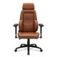 Ascendry AGC-2081B Leatherette Adjustable Gaming Chair - Brown 