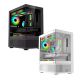 Coolman Reyna TG M-ATX PC Case 