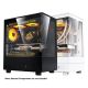 DarkFlash DB330M Luxury M-ATX Tempred Glass Gaming PC Case