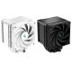 DeepCool AK500 Zero Dark High-Performance Single Tower CPU Air Cooler with 120mm FDB Fan