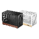 DeepCool CH260 High Airflow Wood Grain M-ATX Tempered Glass Compact PC Case 