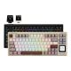 Epomaker RT80 75% Gasket Hotswappable Tri-Mode Wireless Mechanical Keyboard with Dual Screen - Wisteria Linear Switch