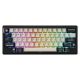Epomaker Hack 59 Tri-Mode Hot Swappable RGB Mechanical Keyboard - Wisteria Linear Switch