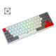 Aula F3068 Dual-Mode TKL Mechanical Keyboard - Gray White [Macha Green]