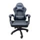 GameTech LT-001 Leatherette Adjustable Gaming Chair (Black)