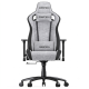 GameTech RT0951 Fabric Ergonomic Gaming Chair with 2D Armrests & 180° Recline (Gray)