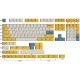 HK Gaming Dye Sublimation | Cherry Profile | Thick PBT Keysets - 139 Keys [Bee]