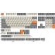 HK Gaming Dye Sublimation | Cherry Profile | Thick PBT Keysets - 139 Keys [Beta Orange]
