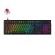 HyperX Alloy Rise Hot-Swappable RGB Mechanical Gaming Keyboard (Red Linear Switch)