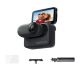 Insta360 GO 3S 128GB 4K Waterproof Tiny Portable Vlogging Camera Travel Essential Bundle - Midnight Black