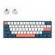 iQUNIX F60 Coral Sea RGB Wired Hot-Swappable Mechanical Keyboard