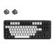 iQUNIX S87 Non-Backlit Wired Hot-Swappable Mechanical Keyboard (Black)