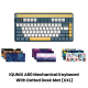 iQUNIX A80 Mechanical Keyboard with Dotted Desk Mat (900x400x4mm)