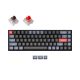 Keychron K6 Pro QMK/VIA Fully Assembled Hot-Swappable RGB Backlight Wireless Custom Mechanical Keyboard (K Pro Mechanical Switch)