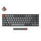 Keychron K6 68-Key White Backlight Hotswappable Wireless Mechanical Keyboard- Red [K6U1]