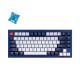 Keychron Q1 QMK 84 Keys Custom Mechanical Keyboard Fully Assembled Navy Blue [Gateron Phantom Blue] Q1J2