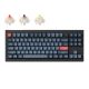 Keychron V3 Max QMK/VIA Wireless Hot-swappable RGB Custom Mechanical Keyboard Carbon Black