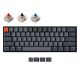 Keychron K12 60% Compact RGB Backlight Non-Hotswap Wireless Mechanical Keyboard - Gateron G Pro Switch