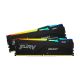 Kingston FURY Beast 64GB (2x 32GB) DDR5 6000MHz CL36 Intel XMP & AMD EXPO Ready Desktop Memory (KF560C36BBE2AK2-64)