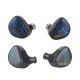 Kiwi Ears Cadenza 10mm Beryllium Dynamic Driver IEM Wired Headphones with detachable 3.5 mm IEM cable