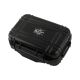Kiwi Ears Sonicap Premium Compact Organizer & Protective Travel Case (Black)