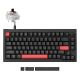 Lemokey X4 QMK Red Backlight Wired Mechanical Keyboard (X4-A3) - Brown Switch