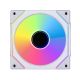 Lian Li Uni Fan SL Infinity 120 mm RGB Fan Single Pack (UF-SLIN120-1W) - White