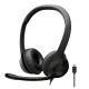 Logitech H390 Wired USB-C Computer Headset - Midnight Black