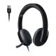 Logitech H540 USB Computer Headset with Noise Cancelling Mic (Black)