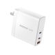 Momax Oneplug 140W 3-Port GaN PD3.1 Fast Charging Charger (UM27CNW) - White