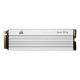Corsair MP600 PRO LPX 2TB PCIe Gen 4x4 NVMe M.2 SSD - PS5 Compatible [White]