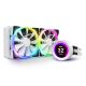 NZXT Kraken Z53 240mm AIO RGB CPU Liquid Cooler with LCD Display - White