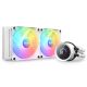 NZXT Kraken 240 RGB 240mm All-in-one Liquid Cooler with LCD Display [White]