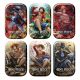 One Piece Card Game Mini Tin Pack Set Vol. 01 (TS-01) Featuring The Strongest 3 Brothers - Set of 6