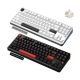 WOBKEY PMO Aurora 80 CNC Aluminum HotSwappable PCB Tri-Mode Wireless Mechanical Keyboard (Luna Linear Switch)